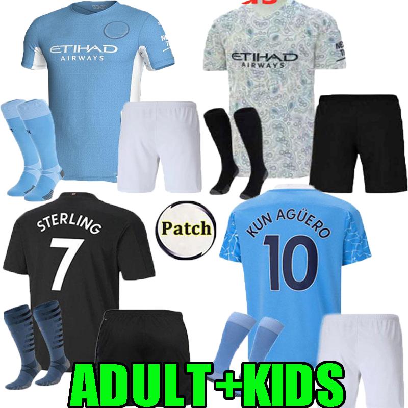 Adult and kids kits 2021 Manchester soccer jersey 20 21 22 G. JESUS CITY STERLING FERRAN DE BRUYNE KUN AGUERO football shirts MAN uniform, Black
Adult and kids kits 2021 Manchester soccer jersey 20 21 22 G. JESUS CITY STERLING FERRAN DE BRUYNE KUN AGUERO football shirts MAN uniform, Black