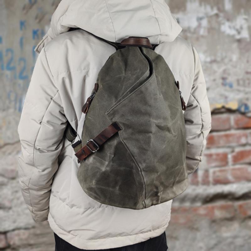 Backpack Large Capacity Canvas Retro Big Crossbody Bag Vintage Men Rucksack Waxed Outdoor Style, Armg green
Backpack Large Capacity Canvas Retro Big Crossbody Bag Vintage Men Rucksack Waxed Outdoor Style, Armg green