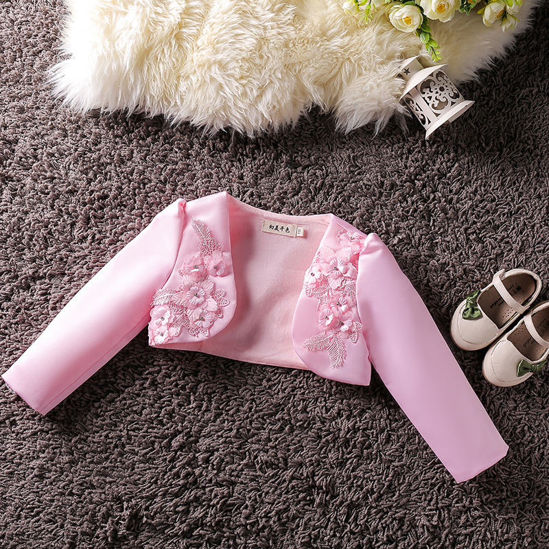 Baby Girl Clothing Embroidered Coat Princess Short Cape Infant Jackets Outerwear Wedding Party Dress Shawl Children Clothing, White
Baby Girl Clothing Embroidered Coat Princess Short Cape Infant Jackets Outerwear Wedding Party Dress Shawl Children Clothing, White