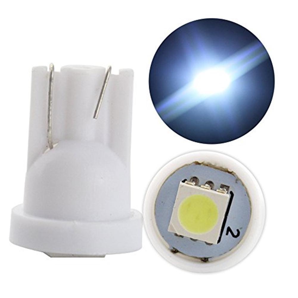 50Pcs Auto White T10 5050 1SMD LED Bulbs For Car Clearance Lamps Instrument Lights Dome Trunk License Plate Light 12V
50Pcs Auto White T10 5050 1SMD LED Bulbs For Car Clearance Lamps Instrument Lights Dome Trunk License Plate Light 12V