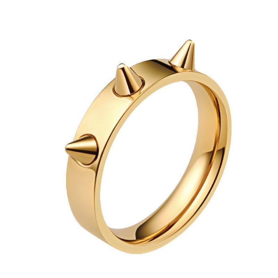 Mainstream Hip Non Hop Cool Welding Rivet Self-defense Nail Ring Plated with 18k Gold Trendy Men's Hand Ornament OG5X
Mainstream Hip Non Hop Cool Welding Rivet Self-defense Nail Ring Plated with 18k Gold Trendy Men's Hand Ornament OG5X