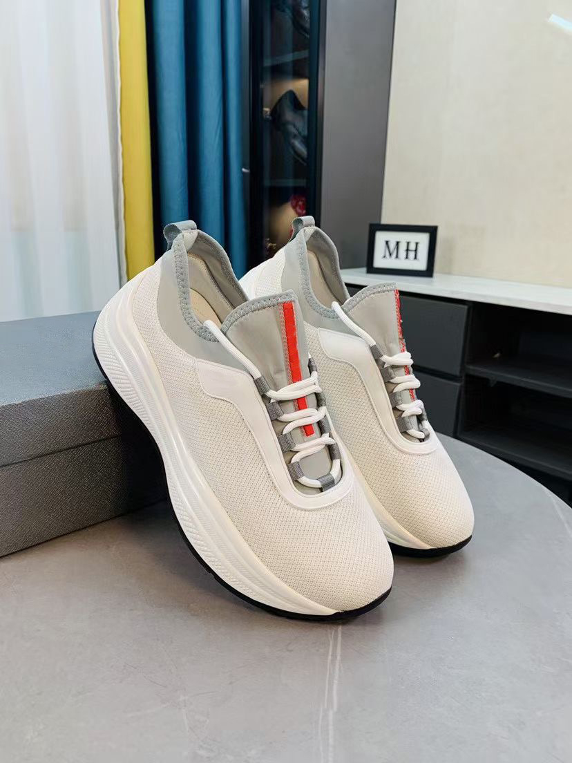 Shoes Genuine Leather Nylon Fabric Mens Sneakers Popular Men Fashion Luxury Sneaker Sheepskin Insole Model White Color, Style 3
Shoes Genuine Leather Nylon Fabric Mens Sneakers Popular Men Fashion Luxury Sneaker Sheepskin Insole Model White Color, Style 3