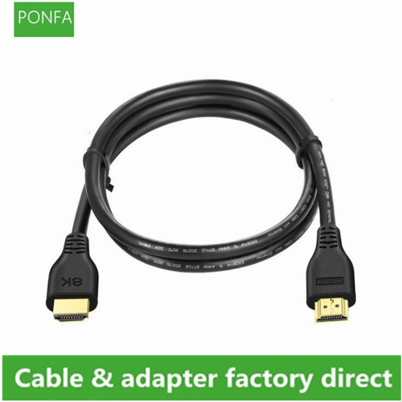 Audio Cables & Connectors -compatible Cable 8K@60HZ 4K @120HZ HDCP2.2 UHD HDR 48Gbps For LCD HD TV Laptop Projector Computer PS4 1m/2m/3m/5m
Audio Cables & Connectors -compatible Cable 8K@60HZ 4K @120HZ HDCP2.2 UHD HDR 48Gbps For LCD HD TV Laptop Projector Computer PS4 1m/2m/3m/5m