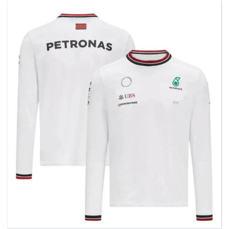 Petronas Sweatshirts Mens t Shirts Luxury Brand Mercedes Amg F1 Formula One Racing Women Casual Long Sleeve T-shirts Benz Lewis Hamilton Team Work Clothes Lzdv