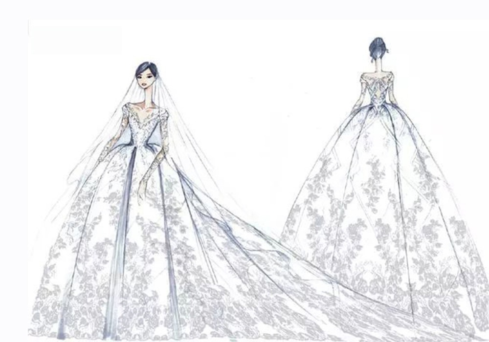 2022 Vintage V Neck A-Line Wedding Dresses Bridal Gowns Long Sleeves Illusion Back Buttons Court Train Spring Summer Plus Size Garden Bride Dress Appl