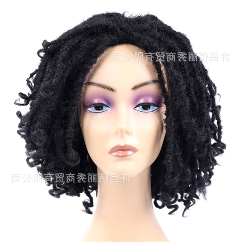 solid braid Non dirty small roll short chemical fiber wig headset dreamlock wigs Xu Changzhi, 1b
solid braid Non dirty small roll short chemical fiber wig headset dreamlock wigs Xu Changzhi, 1b