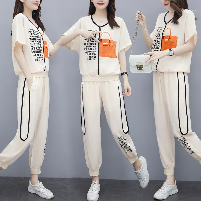 Short Sleeve Two-piece Suit 2021 Summer Clothes For Women 2 Piece Sets Womens Outfits Large Size Tracksuit Women's Tracksuits, Black56
Short Sleeve Two-piece Suit 2021 Summer Clothes For Women 2 Piece Sets Womens Outfits Large Size Tracksuit Women's Tracksuits, Black56