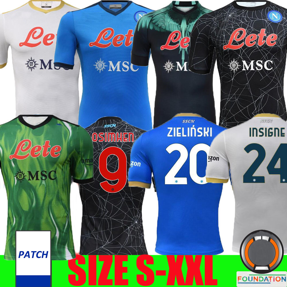 21 22 maglie Napoli soccer jerseys Halloween Naples football shirts 2021 2022 Osimhen KOULIBALY Lozano camiseta INSIGNE Maradona adult kids kit FABIAN goalkeeper, 4th kids
21 22 maglie Napoli soccer jerseys Halloween Naples football shirts 2021 2022 Osimhen KOULIBALY Lozano camiseta INSIGNE Maradona adult kids kit FABIAN goalkeeper, 4th kids