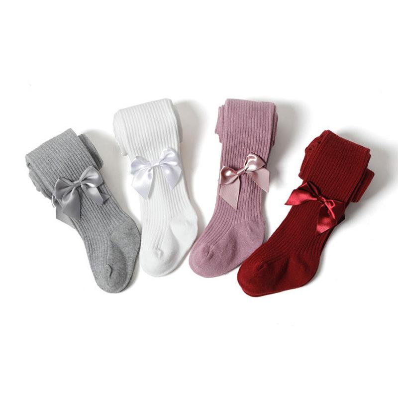 Footies Cotton Tights For Girls Cute Bow Children Pantyhose Knitted Solid Color White High Waist Toddler Baby 0-4 Y, Blue
Footies Cotton Tights For Girls Cute Bow Children Pantyhose Knitted Solid Color White High Waist Toddler Baby 0-4 Y, Blue