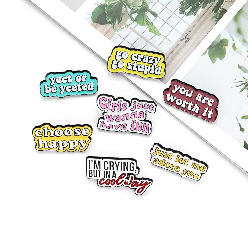 Funny Creative Character Enamel Pins Colors Fashion Various Types Brooches For Lapel Pin Clothes Shirt Bags, Mixed colors
Funny Creative Character Enamel Pins Colors Fashion Various Types Brooches For Lapel Pin Clothes Shirt Bags, Mixed colors