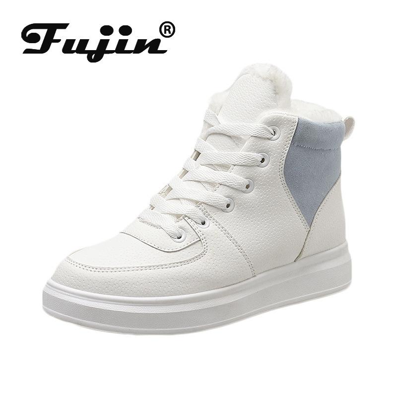 Boots Fujin Woman Snow 2021 Shoes Winter Warm Platform Plush Female Casual Sneakers Faux Leather Booties Fur, Black
Boots Fujin Woman Snow 2021 Shoes Winter Warm Platform Plush Female Casual Sneakers Faux Leather Booties Fur, Black