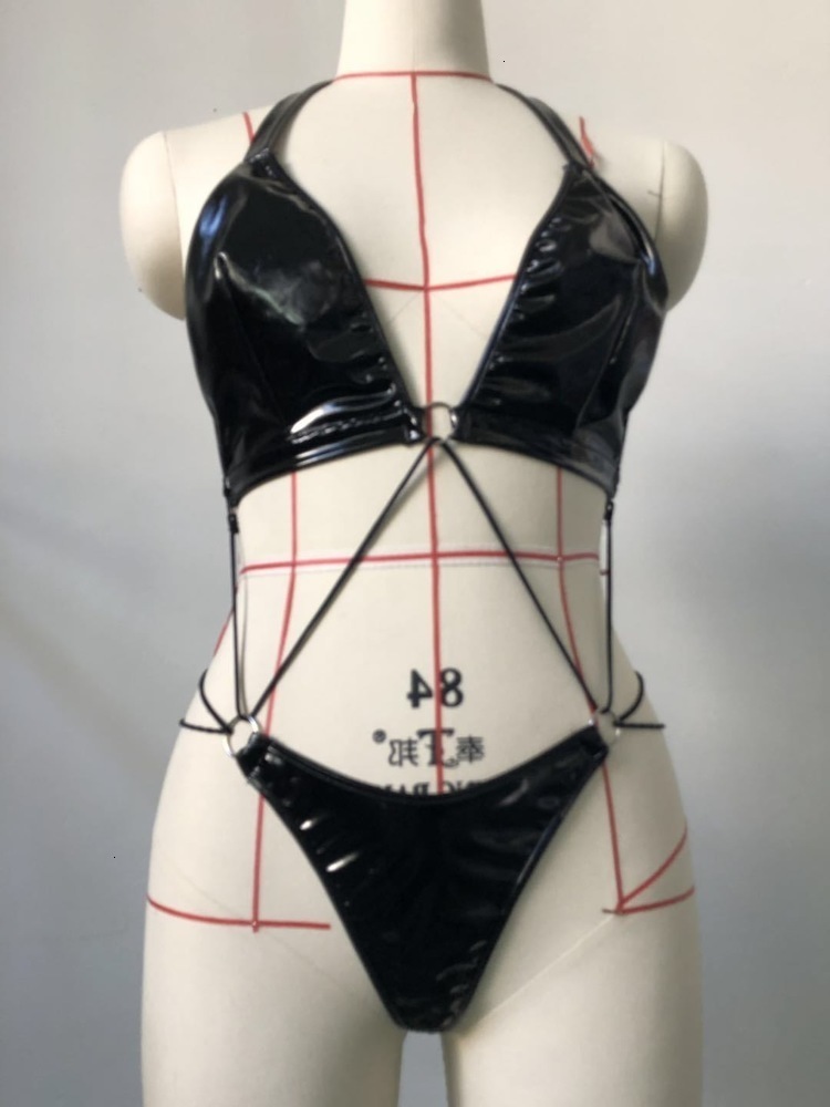 underwear role play chain lacquer backless traction Sexy mirror conjoined, Black;white
underwear role play chain lacquer backless traction Sexy mirror conjoined, Black;white