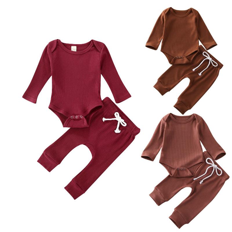Clothing Sets Lioraitiin 0-24M Born Baby Boy Girls Solid Clothes Set Long Sleeve Romper Tops+Cotton Soft Pants Outfits
Clothing Sets Lioraitiin 0-24M Born Baby Boy Girls Solid Clothes Set Long Sleeve Romper Tops+Cotton Soft Pants Outfits