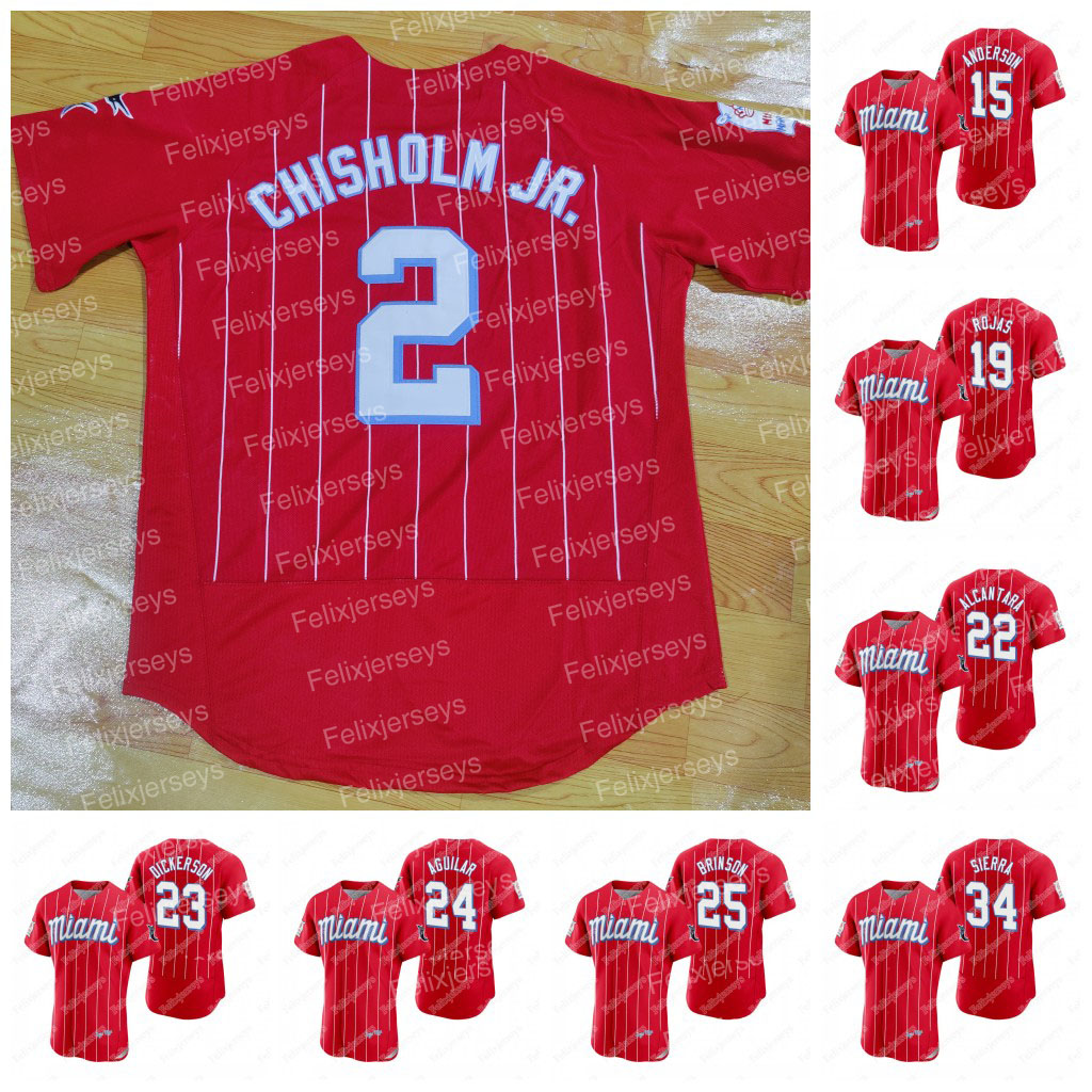 Sugar Kings 2 Jazz Chisholm Jr. Marlins 2021 City Connect Jersey Jesus Aguilar Sandy Alcantara Miguel Rojas Brian Anderson Adam Duvall Starling Marte Isan Diaz, Third jersey youth size s-xl
Sugar Kings 2 Jazz Chisholm Jr. Marlins 2021 City Connect Jersey Jesus Aguilar Sandy Alcantara Miguel Rojas Brian Anderson Adam Duvall Starling Marte Isan Diaz, Third jersey youth size s-xl