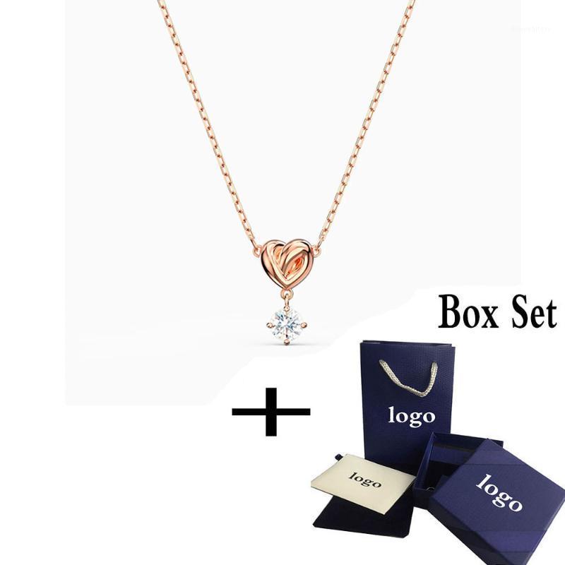 Fashion Jewelry LIFELONG HEART Necklace Magnificent Heart-Shaped Decoration Crysta Female Romantic Gift Chains
Fashion Jewelry LIFELONG HEART Necklace Magnificent Heart-Shaped Decoration Crysta Female Romantic Gift Chains