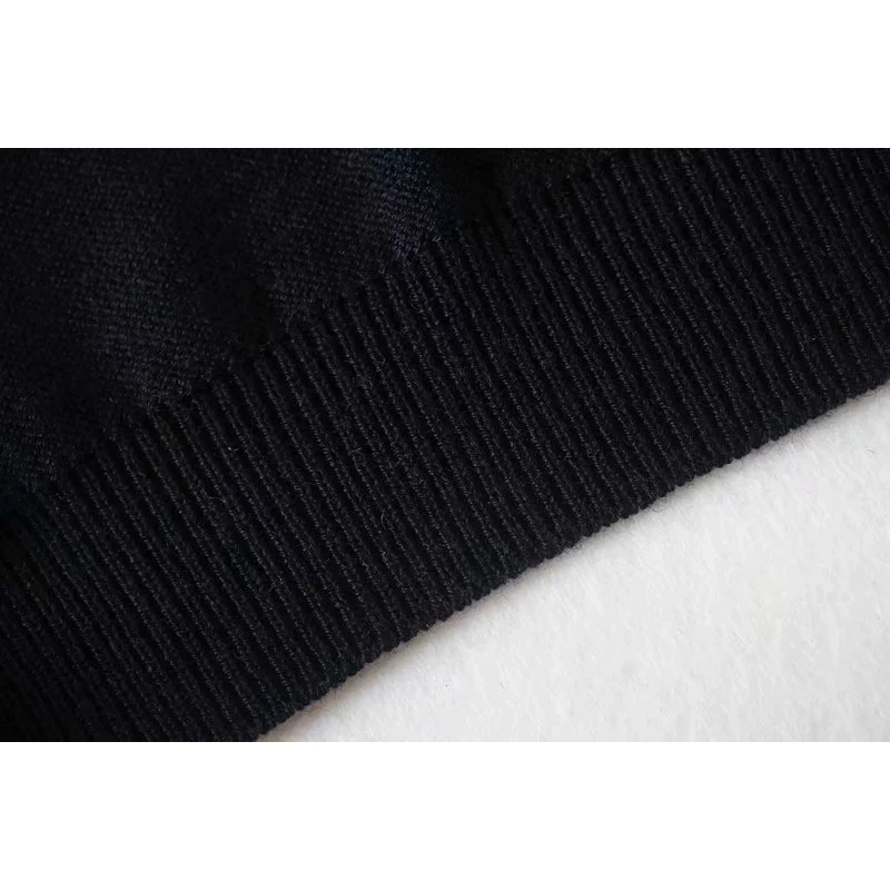 vintage women woolen sweaters autumn plaid ladies knitted fashion female soft knitwears v neck girls knits 210527