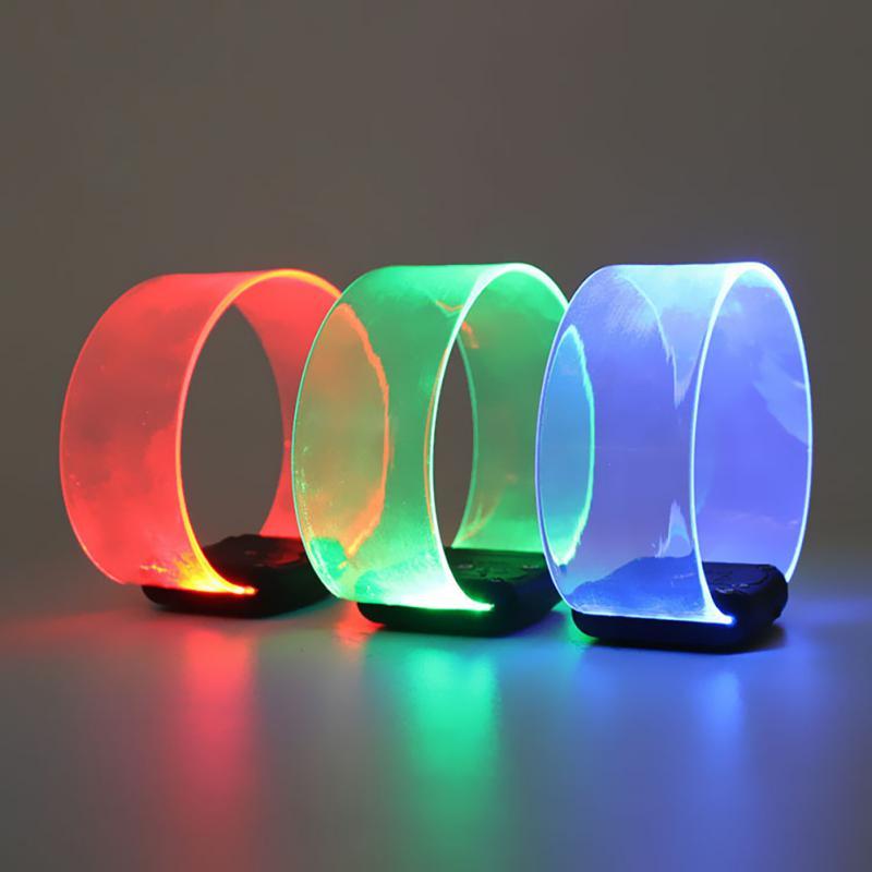 Party Decoration LED Light Wristband Battery Light-emitting Bracelet Entertainment Cheering Props Night Running Luminous Halloween
Party Decoration LED Light Wristband Battery Light-emitting Bracelet Entertainment Cheering Props Night Running Luminous Halloween