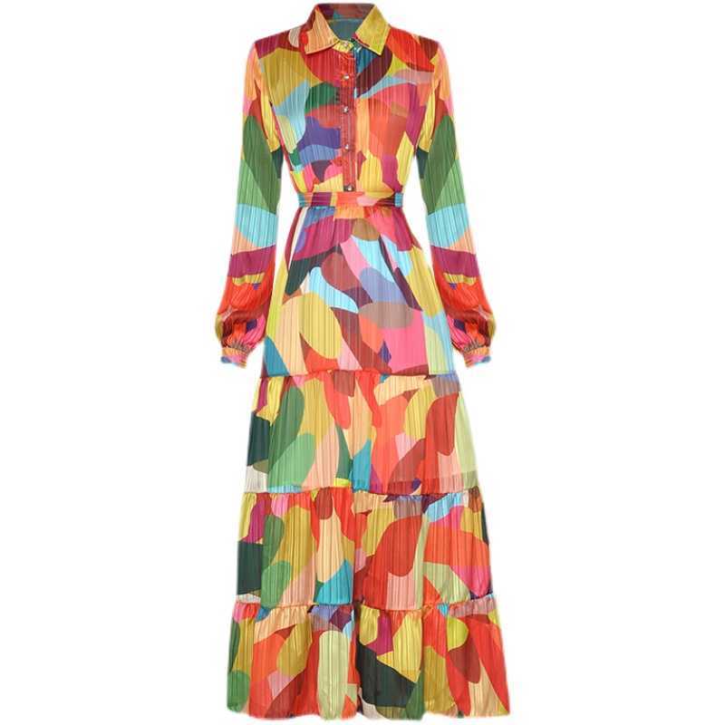 HIGH QUALITY est Designer RUNWAY Suit Set Women' Long Sleeve Color Block Blouse Shirt Skirt 210526, Mixed color
HIGH QUALITY est Designer RUNWAY Suit Set Women' Long Sleeve Color Block Blouse Shirt Skirt 210526, Mixed color
