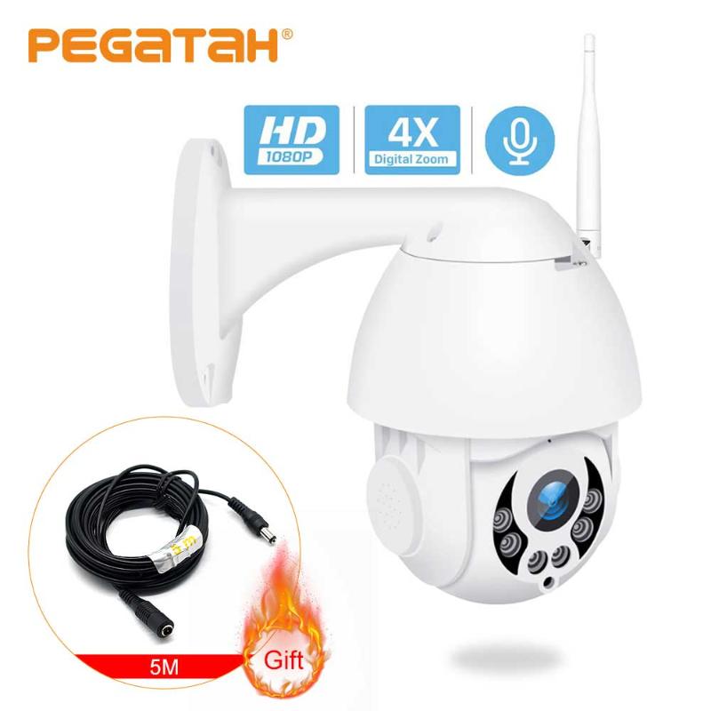 Cameras 1080P IP Camera Wifi Outdoor PTZ Speed Dome Wireless Security Pan Tilt 4X Digital Zoom 2MP Network CCTV Surveillance
Cameras 1080P IP Camera Wifi Outdoor PTZ Speed Dome Wireless Security Pan Tilt 4X Digital Zoom 2MP Network CCTV Surveillance