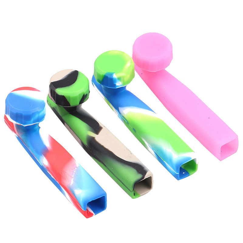120mm Silicone pipe food grade with stainless steel cigarette pot smoking pipes
120mm Silicone pipe food grade with stainless steel cigarette pot smoking pipes