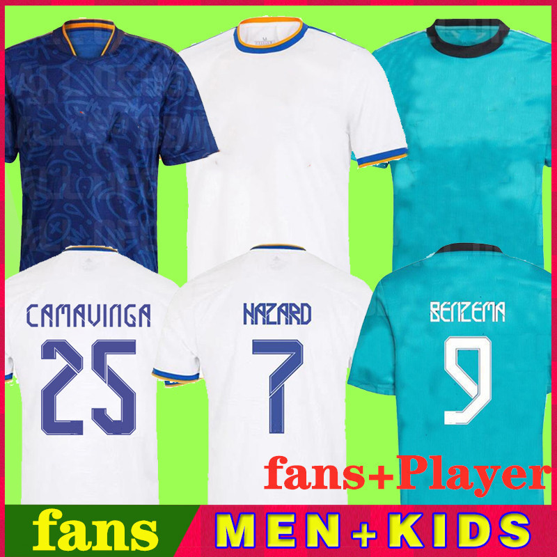 21 22 soccer football jerseys shirt Camavinga ALABA HAZARD BENZEMA MODRIC ASENSIO VINI JR Bale camiseta men kids kit 2021 2022 uniforms fourth uniforms, Third player version + ucl
21 22 soccer football jerseys shirt Camavinga ALABA HAZARD BENZEMA MODRIC ASENSIO VINI JR Bale camiseta men kids kit 2021 2022 uniforms fourth uniforms, Third player version + ucl