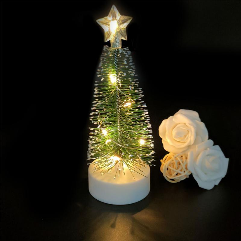 Christmas Decorations LED Tree Lights Simulation Ambient Light Miniature Xmas Crafts Desktop Ornaments Home Decor Accessories
Christmas Decorations LED Tree Lights Simulation Ambient Light Miniature Xmas Crafts Desktop Ornaments Home Decor Accessories