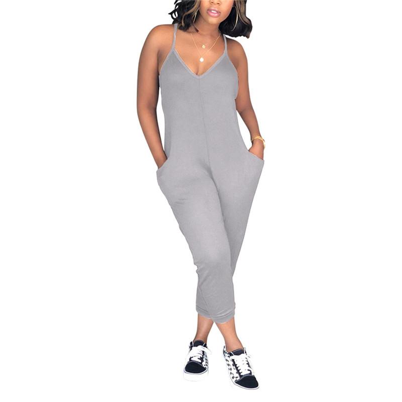 Women' Jumpsuits & Rompers Women Summer Sleeveless Leisure Beach 2021 Fashion Street Casual Romper Wholesale
Women' Jumpsuits & Rompers Women Summer Sleeveless Leisure Beach 2021 Fashion Street Casual Romper Wholesale