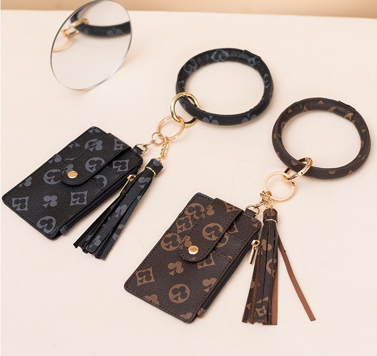 Luxury Printing Design Chain Vintage Wallet Coin Fashion Pendant Card Bag Wallets PU Leather Bracelet Key For women men handbag, Red;black
Luxury Printing Design Chain Vintage Wallet Coin Fashion Pendant Card Bag Wallets PU Leather Bracelet Key For women men handbag, Red;black