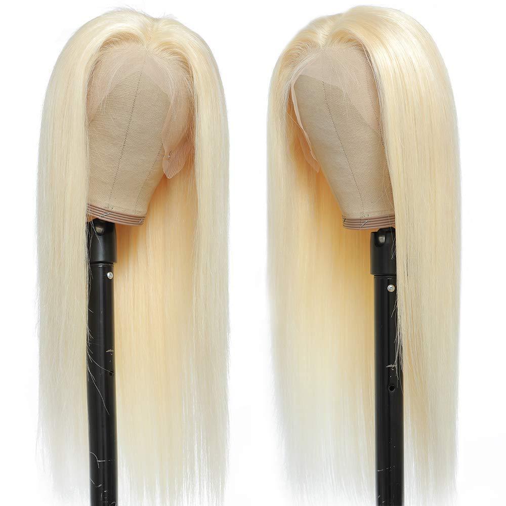 613 Blonde Synthetic Lace Front Frontal Wig Simulation Human Hair Lacefront Wigs 14~26 Inches RXG9171