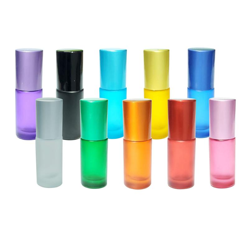 Storage Bottles & Jars 10PCS Empty Perfume Essential Oil Roller Frosted Bottle 5ML Portable Travel Refillable Lip Gloss Glass
Storage Bottles & Jars 10PCS Empty Perfume Essential Oil Roller Frosted Bottle 5ML Portable Travel Refillable Lip Gloss Glass