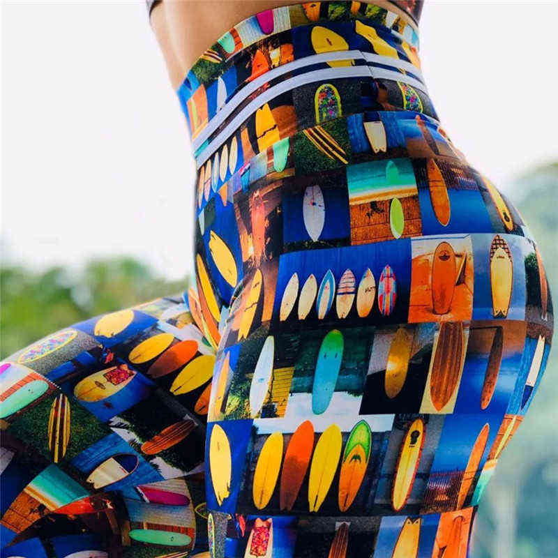 VIP Women Leggings Workout For Running High Waist Sport Legging Digital Print Trousers Stretch Fitness Pants Plus Size 211215