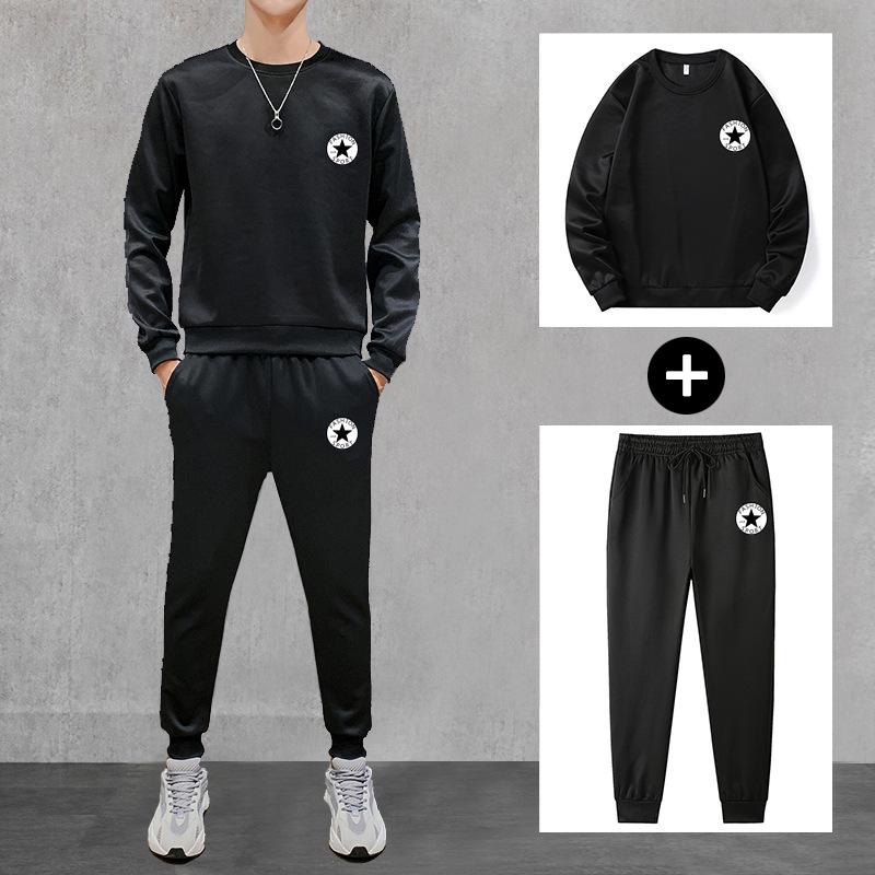 Men's Tracksuits Sports Suit Spring Casual And Autumn Sweater 2021 Style With Handsome Tide, Wy064 black
Men's Tracksuits Sports Suit Spring Casual And Autumn Sweater 2021 Style With Handsome Tide, Wy064 black