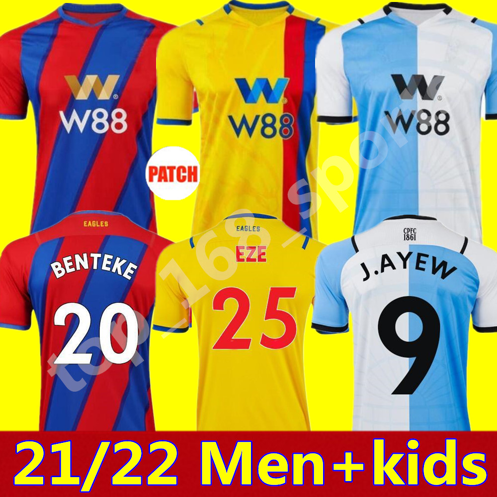 21 22 Crystal Soccer Jerseys Palace ZAHA EZE 2021 2022 MILIVOJEVIC J.AYEW BENTEKE MATETA McARTHUR Football Shirt RIEDEWALD adult Mens Unifor, Black;yellow
21 22 Crystal Soccer Jerseys Palace ZAHA EZE 2021 2022 MILIVOJEVIC J.AYEW BENTEKE MATETA McARTHUR Football Shirt RIEDEWALD adult Mens Unifor, Black;yellow