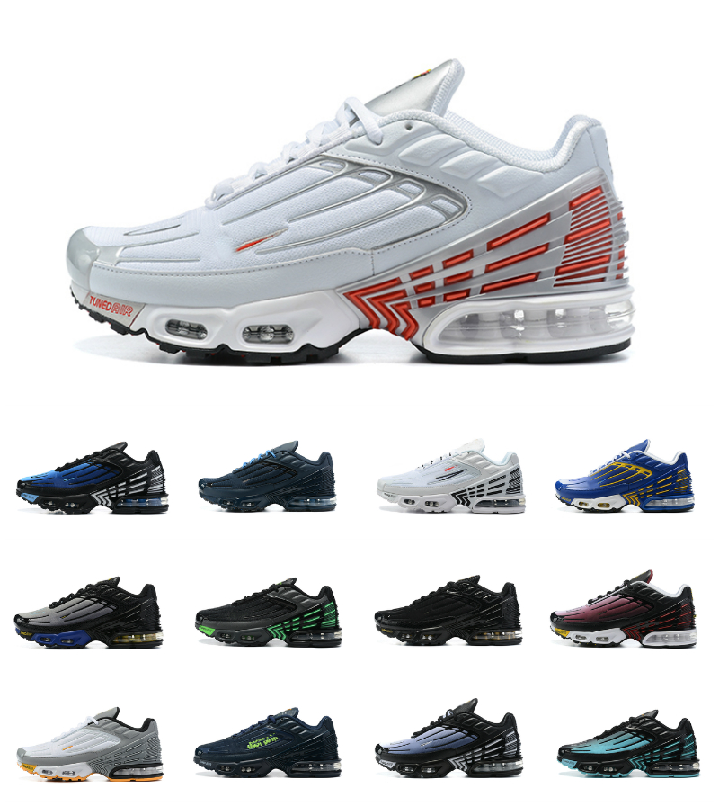WITH BOX designer Mens Tn 3 Plus Tuned Running Shoes TN3 Vast Parachute Crater Deep Royal Trainers Triple Black Wolf Grey White Aquamarine Blue Nebula Hyper Violet Obs, Bubble package bag
WITH BOX designer Mens Tn 3 Plus Tuned Running Shoes TN3 Vast Parachute Crater Deep Royal Trainers Triple Black Wolf Grey White Aquamarine Blue Nebula Hyper Violet Obs, Bubble package bag
