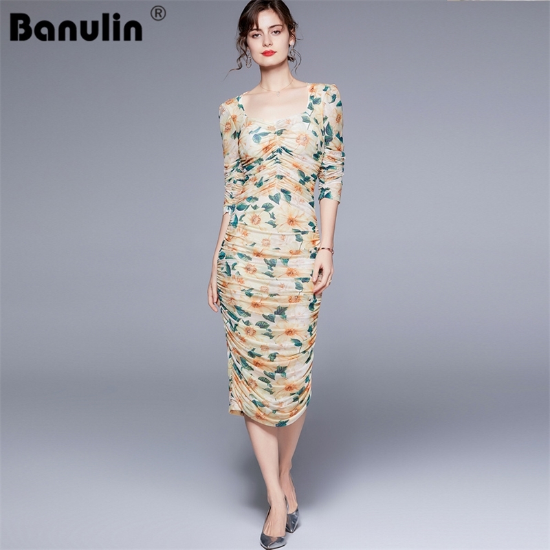 Runway Party Women Slim V Neck Puff Sleeve Mid Calf Stretch Sheath Dress Summer Floral Print Ruched Draped Bodycon 210603, White
Runway Party Women Slim V Neck Puff Sleeve Mid Calf Stretch Sheath Dress Summer Floral Print Ruched Draped Bodycon 210603, White