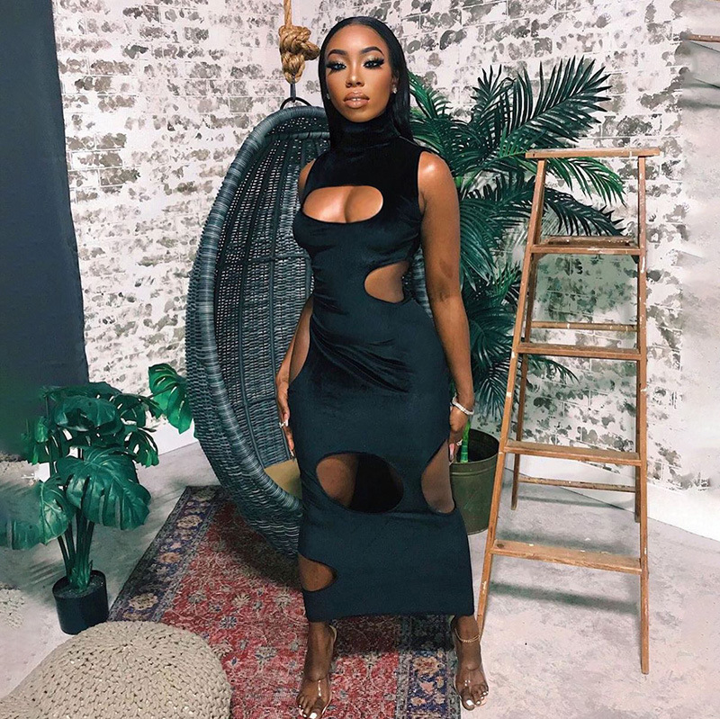 Pink Velvet Hollow Out Sleeveless Bodycon Dress Club Outfits for Womens Sexy Long Dresses Spring 2021 N70-CC25, Black;gray
Pink Velvet Hollow Out Sleeveless Bodycon Dress Club Outfits for Womens Sexy Long Dresses Spring 2021 N70-CC25, Black;gray