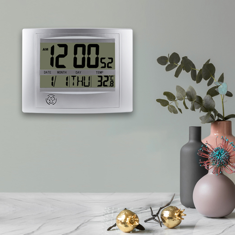 Digita Wa Cocks Atomic Desk Aarm arge Dispay Battery Operated Caendar Wa Sticks Home Office Indoor Temperature Cock
Digita Wa Cocks Atomic Desk Aarm arge Dispay Battery Operated Caendar Wa Sticks Home Office Indoor Temperature Cock
