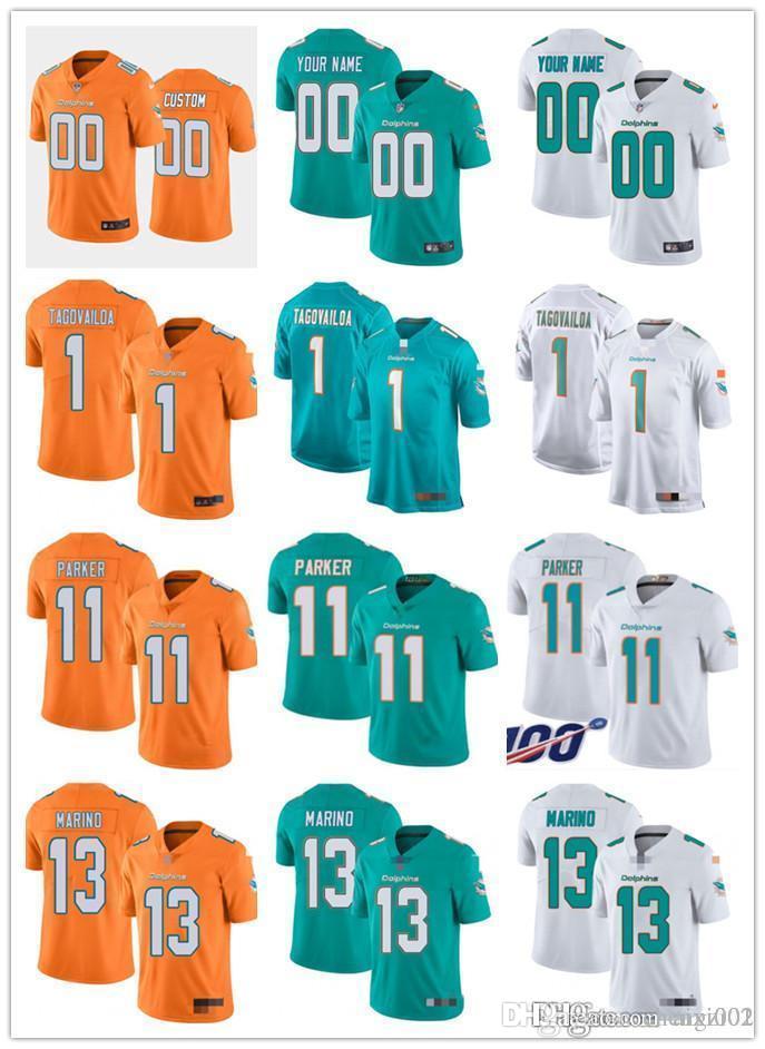 Men Women Youth Miami Dolphins 13 Dan Marino 11 DeVante Parker 1 Tua Tagovailoa custom Green White Orange Football Jerseys, Black;red
Men Women Youth Miami Dolphins 13 Dan Marino 11 DeVante Parker 1 Tua Tagovailoa custom Green White Orange Football Jerseys, Black;red