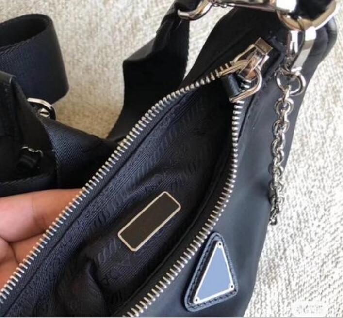 2 pieces 2021 Shoulder Bag High Quality Nylon Handbags selling Women luxurys Fashion Designers Bags Classic Ladies Diagonal, Black
2 pieces 2021 Shoulder Bag High Quality Nylon Handbags selling Women luxurys Fashion Designers Bags Classic Ladies Diagonal, Black