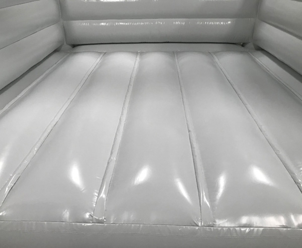 Commercial Outdoor White Bounce House Inflatable Jumper Jumping Castle With Slide Combo For Wedding