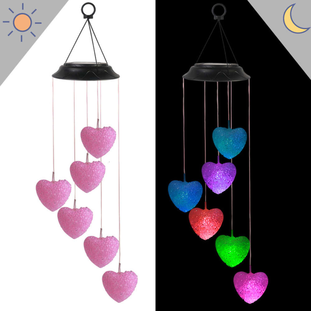 Party Supplies Solar LED colorful gradual change heart shaped rice ball outdoor balcony courtyard garden landscape wind chime lamp
Party Supplies Solar LED colorful gradual change heart shaped rice ball outdoor balcony courtyard garden landscape wind chime lamp
