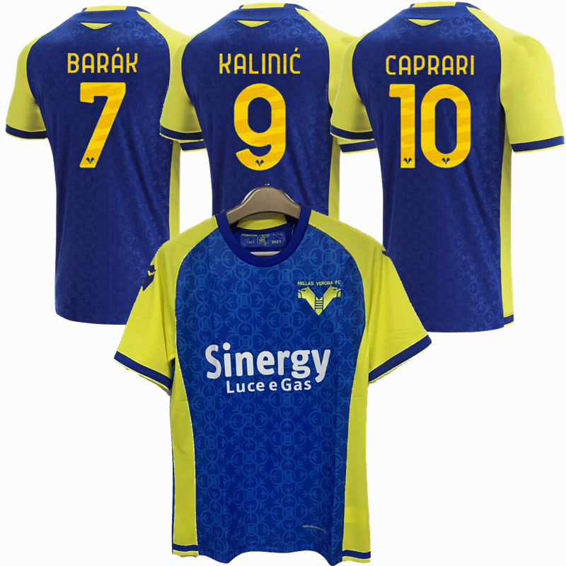 2021 2022 Hellas Verona Soccer Jerseys home away CAPRARI BARAK KALINIC LASAGNA 21 22 football shirt
2021 2022 Hellas Verona Soccer Jerseys home away CAPRARI BARAK KALINIC LASAGNA 21 22 football shirt