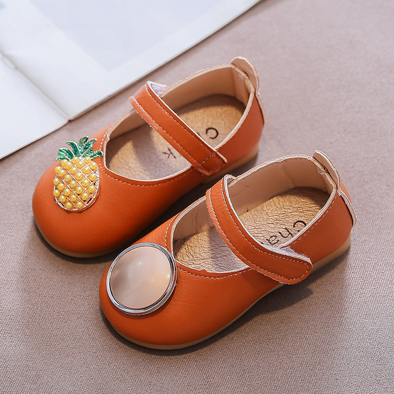 Toddlers Girls Leather Shoes Cute Fruit Pineapple Childrens Mary Janes Sweet Special Baby Flats Kids Dress Shoes for Party 2021, Green
Toddlers Girls Leather Shoes Cute Fruit Pineapple Childrens Mary Janes Sweet Special Baby Flats Kids Dress Shoes for Party 2021, Green