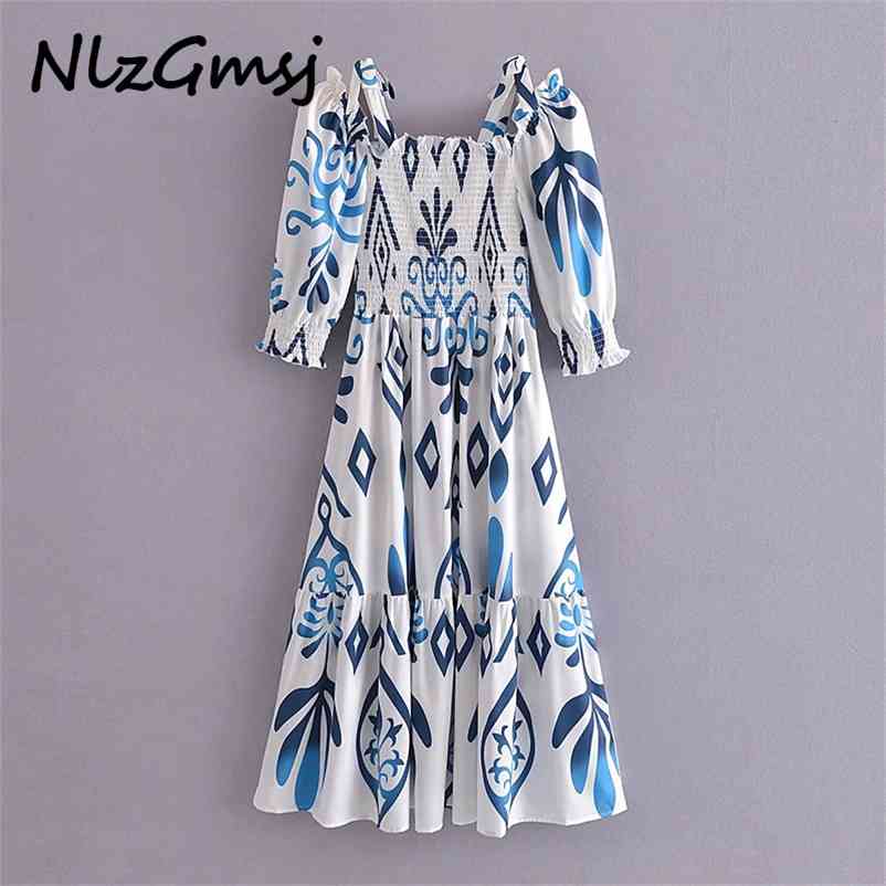 Dres sexy slim women long dress sleeve square collar summer ladies casual beach party 05 210628, As picture
Dres sexy slim women long dress sleeve square collar summer ladies casual beach party 05 210628, As picture
