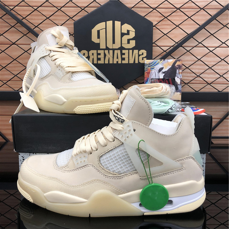 Cream Sail Black Cat White Cement Men Women Jumpman 4 4s Basketball Cactus Jack Mens Trainers Sport Shoes Size36-46, Color 1
Cream Sail Black Cat White Cement Men Women Jumpman 4 4s Basketball Cactus Jack Mens Trainers Sport Shoes Size36-46, Color 1