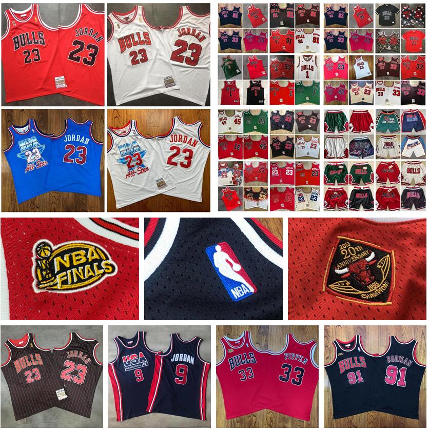 Men NBA jersey Chicago Bulls finals 23 Mitchell Jordan 33 Scottie Pippen 91 Dennis Rodman 1 Rose Mitchell&Ness 1984 1995-96-97-98 2008 Hardw, Black;red
Men NBA jersey Chicago Bulls finals 23 Mitchell Jordan 33 Scottie Pippen 91 Dennis Rodman 1 Rose Mitchell&Ness 1984 1995-96-97-98 2008 Hardw, Black;red