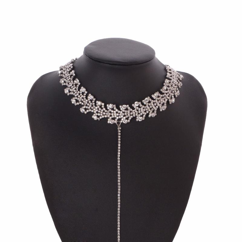 Chokers Rhinestone Choker Necklace Long Statement 2021 Luxury Crystal Women Chocker Body Jewelry
Chokers Rhinestone Choker Necklace Long Statement 2021 Luxury Crystal Women Chocker Body Jewelry