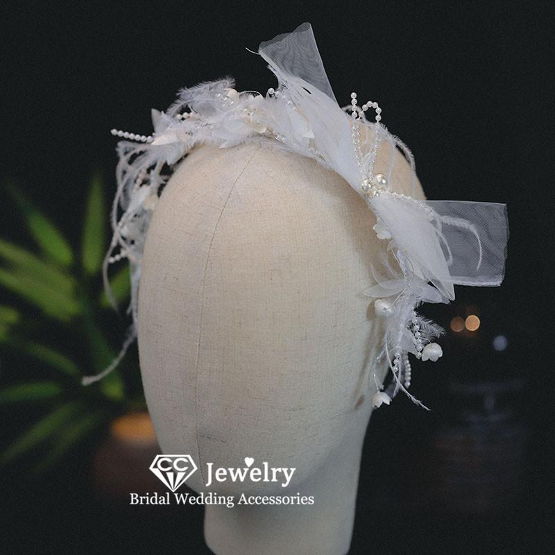 Hair Clips & Barrettes Women Headband Wedding Accessories Bridal Hairwear Engagement Jewelry Feather Headdress 100% Handmade Hairbands AN
Hair Clips & Barrettes Women Headband Wedding Accessories Bridal Hairwear Engagement Jewelry Feather Headdress 100% Handmade Hairbands AN