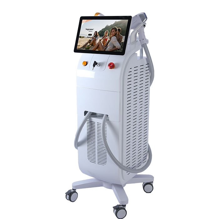 2022 diode alma laser hair removal machine 755 808 1064 nm Soprano Ice titanium price CE approved lazer Épaisseur