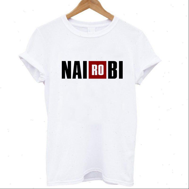 womens nairobi letter print women la casa de papel tv series casual money t shirt house of paper tee, White
womens nairobi letter print women la casa de papel tv series casual money t shirt house of paper tee, White